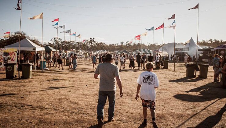 Party in the Paddock (Photo: Stephen Slogget)