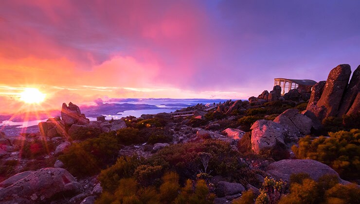 Kunanyi/ Mt Wellington (Image: Cam Blake)
