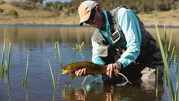 Fly fishing (Image: Samuel Shelley)