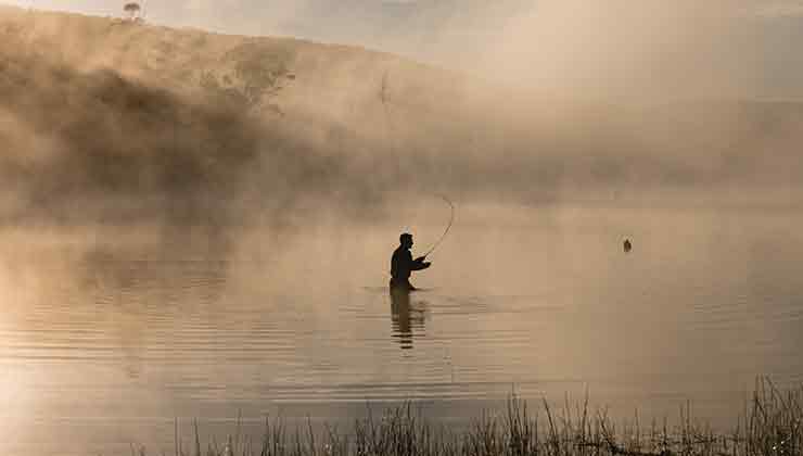 Fly fishing (Image: Samuel Shelley)