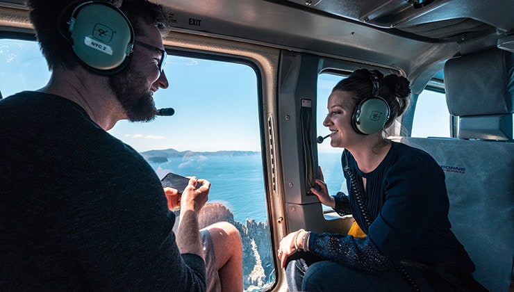 Sea Cliffs and Convicts tour (Image: Osborne Helitours)