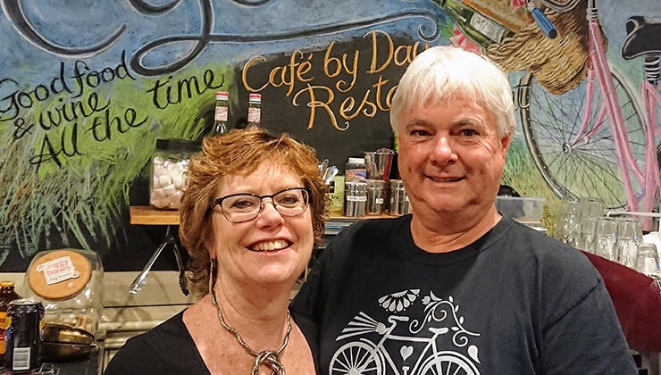 Amanda and Mark from The Empire Hotel