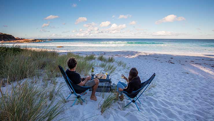 Beach relaxing (Image: Sean Scott)